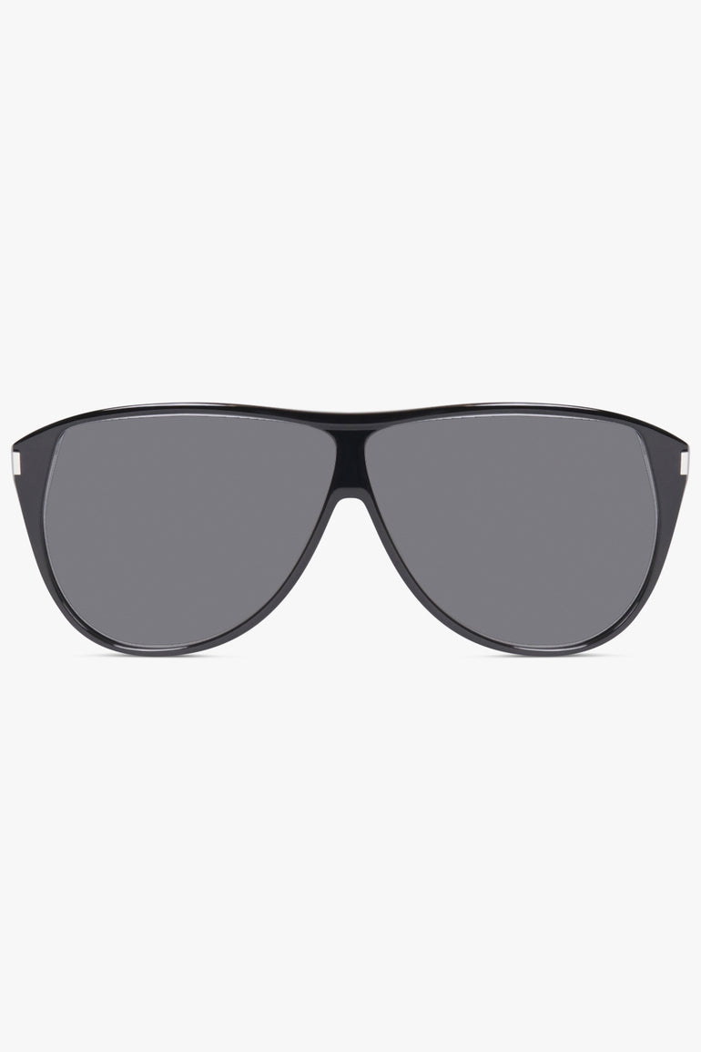 SAINT LAURENT ACCESSORIES BLACK / BLACK/BLACK SL 731 Gaspar Mask Sunglasses | Black