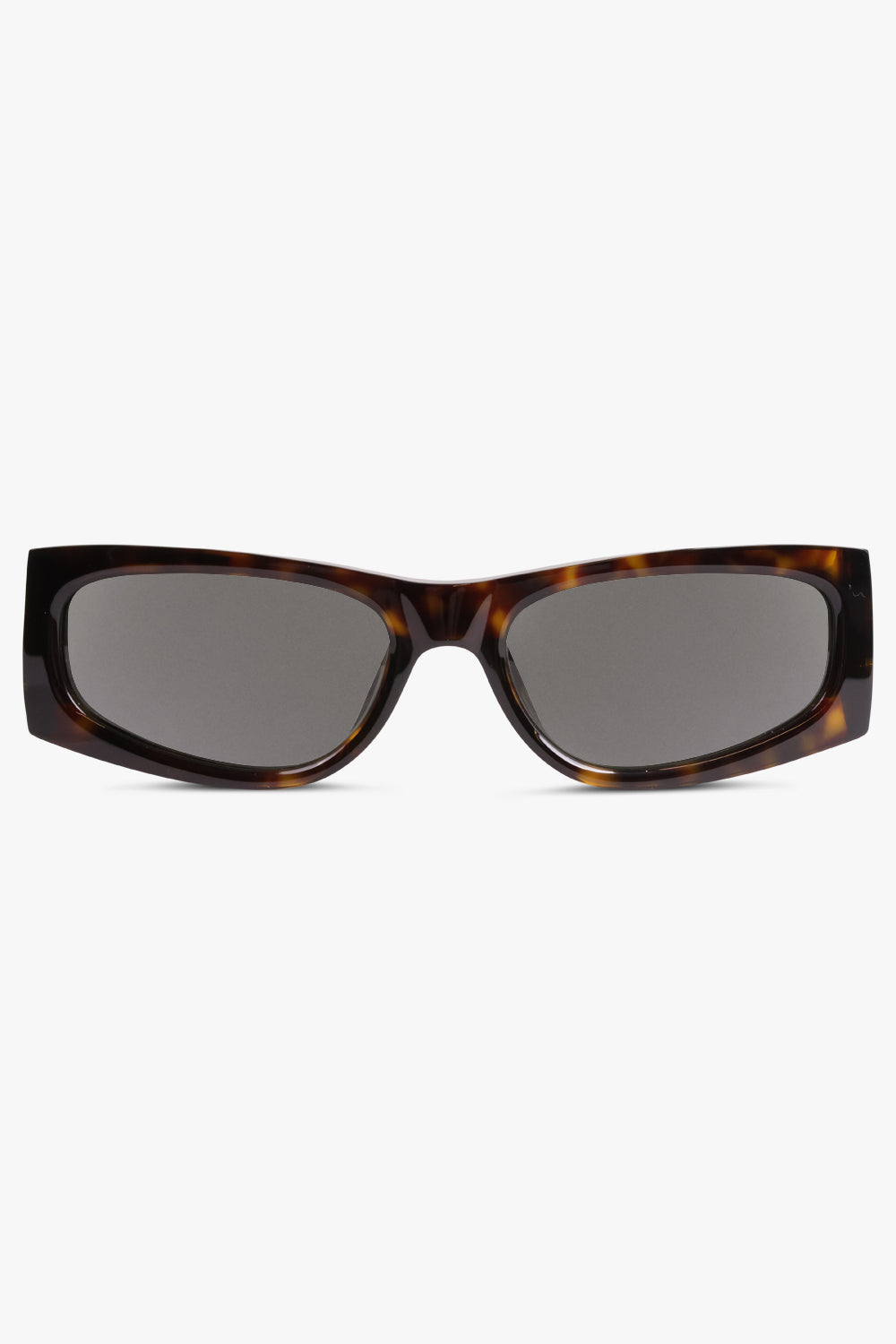SAINT LAURENT ACCESSORIES BROWN / DARK HAVANA/LIGHTGOLD/GREY SL M140/F Flat Cat Eye Frame Sunglasses | Dark Havana/Grey