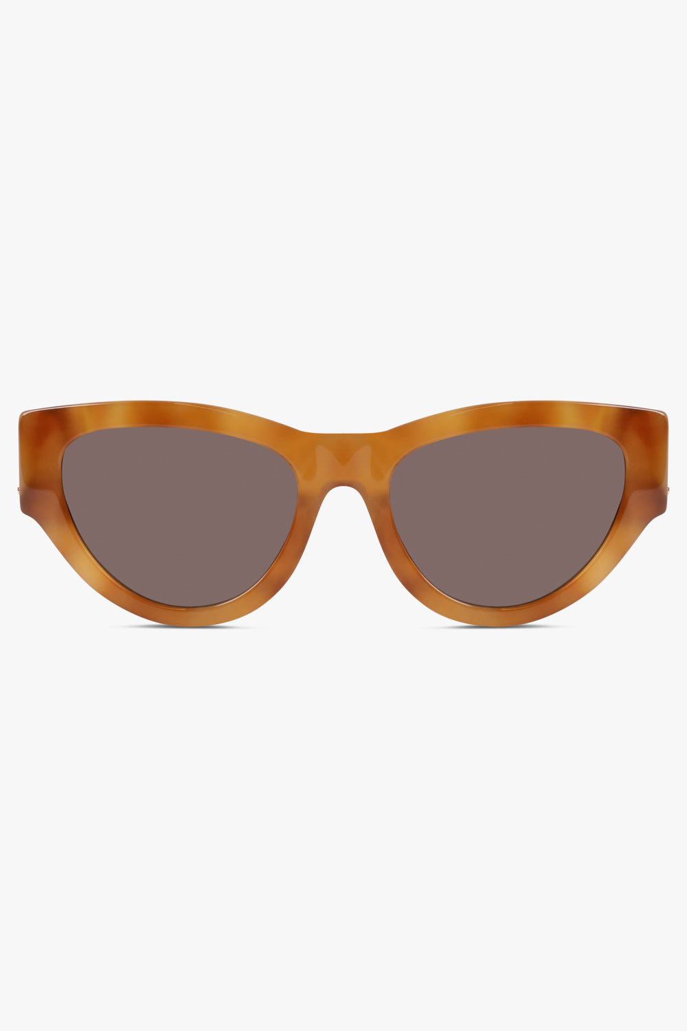 SAINT LAURENT ACCESSORIES BROWN / BROWN/BLACK SL M94/F Cat Eye Two Tone Sunglasses | Brown/Black