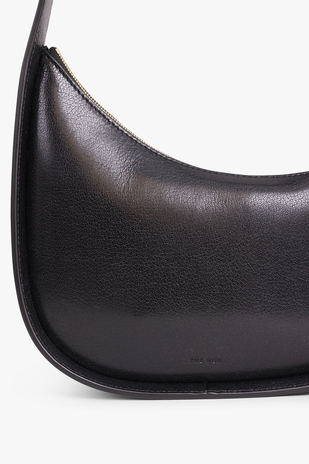 THE ROW BAGS Black / Black Half Moon Shoulder Bag | Black