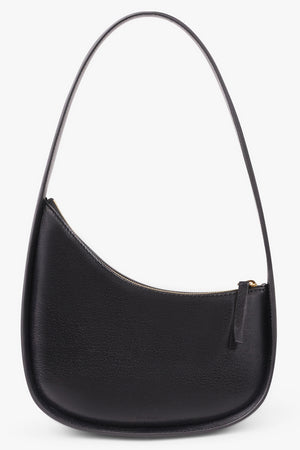 THE ROW BAGS Black / Black Half Moon Shoulder Bag | Black