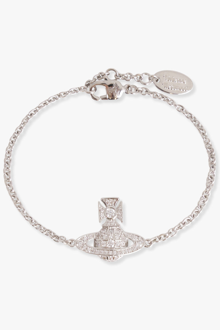 VIVIENNE WESTWOOD JEWELLERY SILVER / Silver Carmela Bas Relief Bracelet | Silver