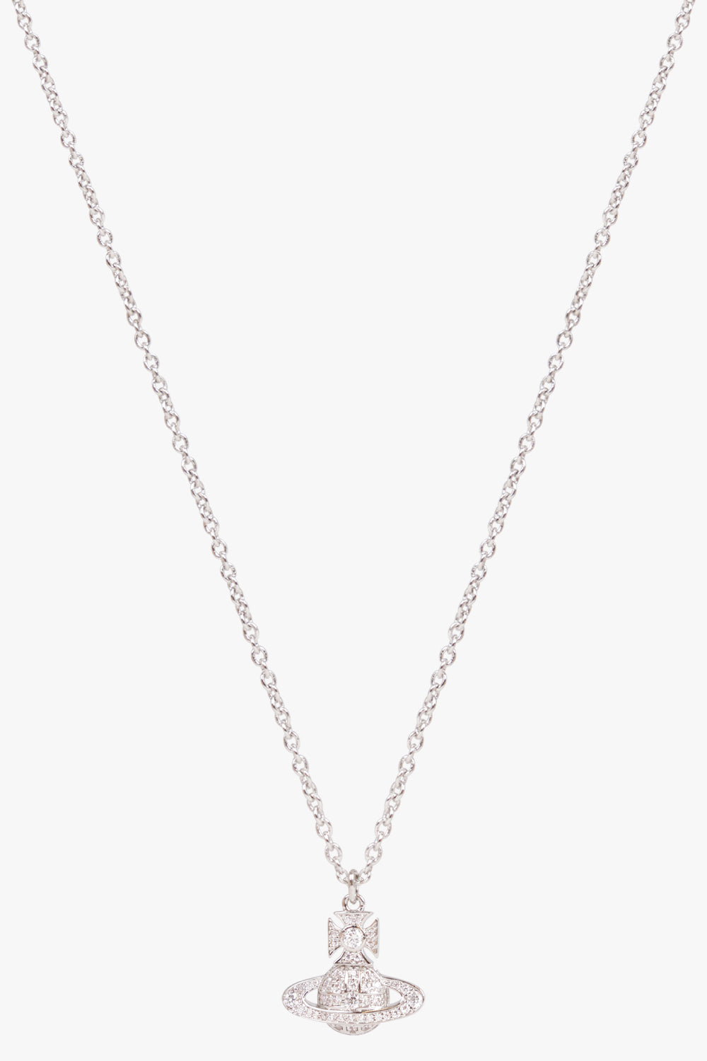 VIVIENNE WESTWOOD JEWELLERY SILVER / Silver Carmela Bas Relief Pendant | Silver