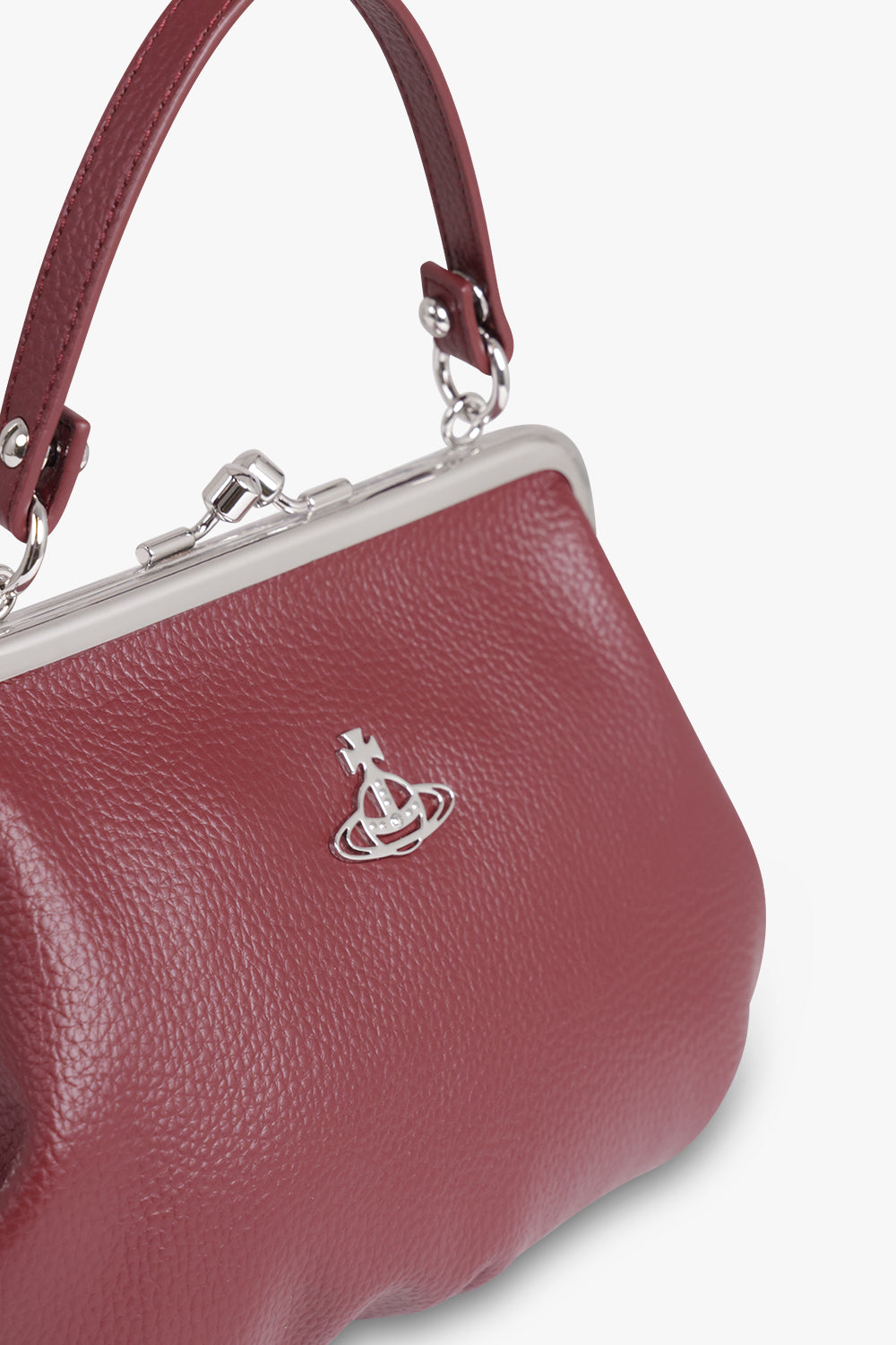 ✨美品✨Vivienne Westwood レザーハンドバッグ ボルドー Vivienne Westwood（ヴィヴィアンウエストウッド）の「Hand Bag