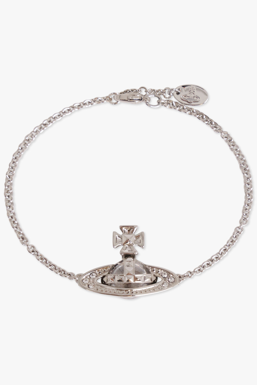 VIVIENNE WESTWOOD JEWELLERY SILVER / Silver Pina Bas Relief Bracelet | Silver
