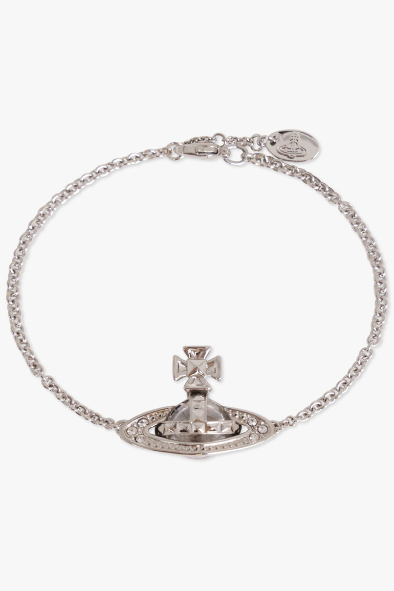 VIVIENNE WESTWOOD JEWELLERY SILVER / Silver Pina Bas Relief Bracelet | Silver