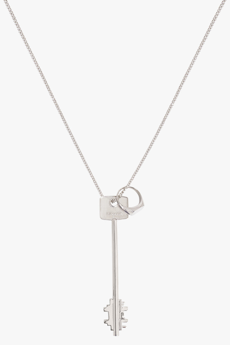 RABANNE JEWELLERY Silver / Silver Key Long Pendant | Silver