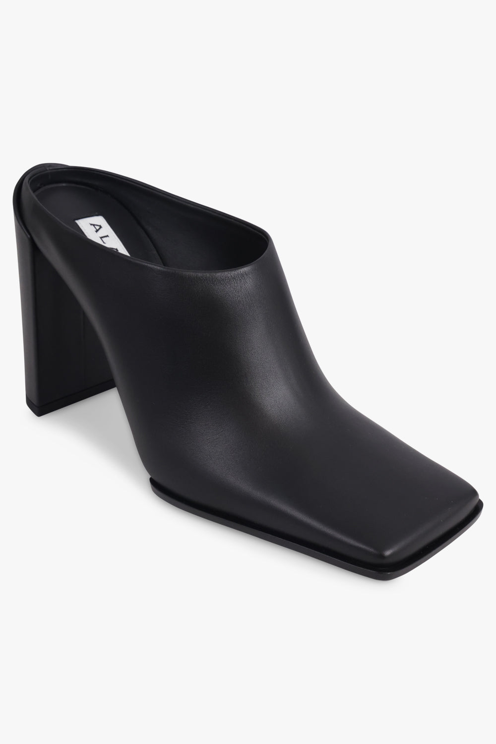 ALAIA SHOES 90MM Leather Mule | Black