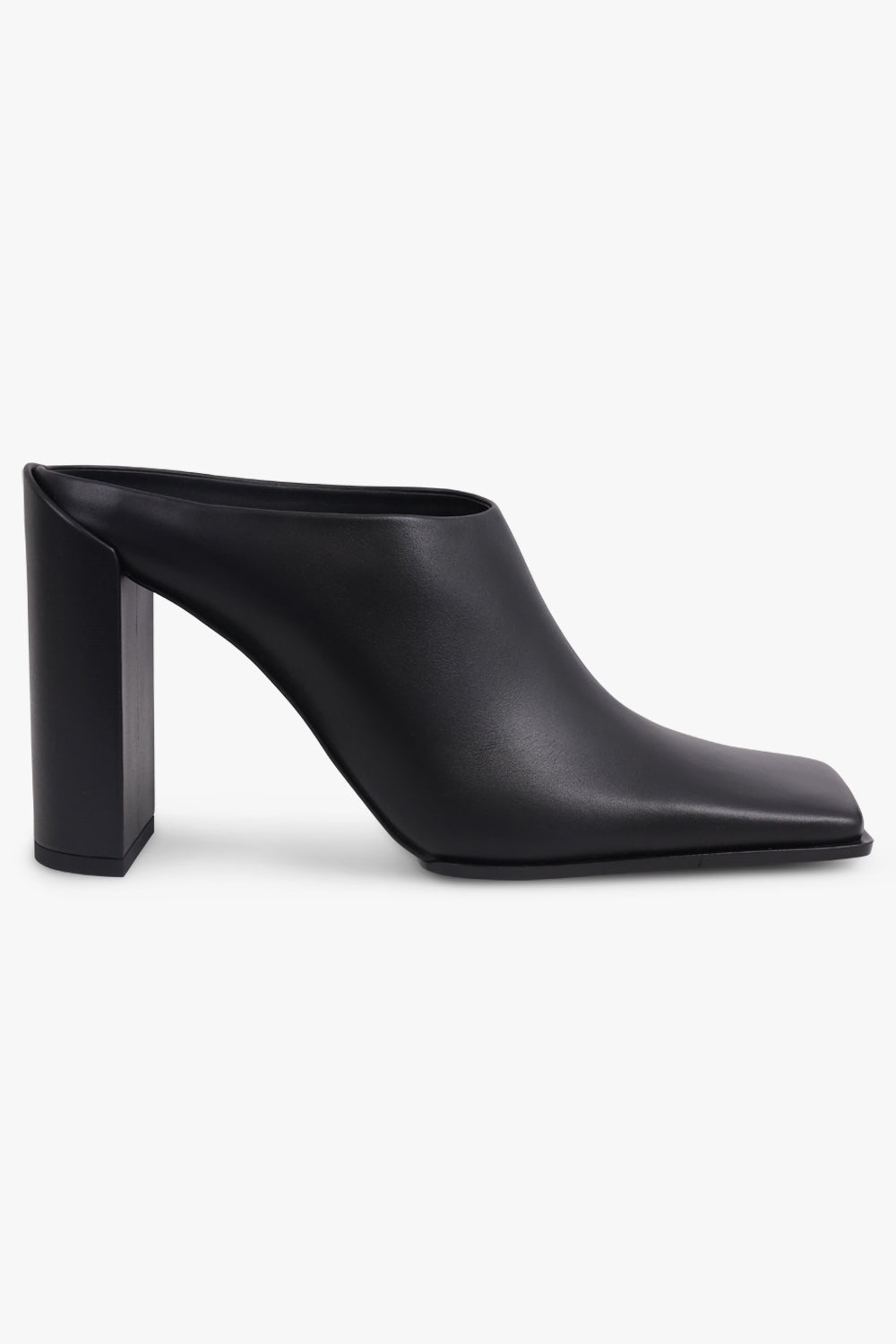 ALAIA SHOES 90MM Leather Mule | Black