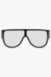 ALAIA Accessories Black / Black/Mirror AA0087S Mask Frame Sunglasses | Black/Mirror
