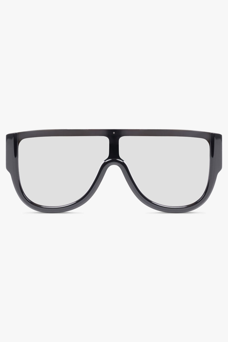 ALAIA Accessories Black / Black/Mirror AA0087S Mask Frame Sunglasses | Black/Mirror