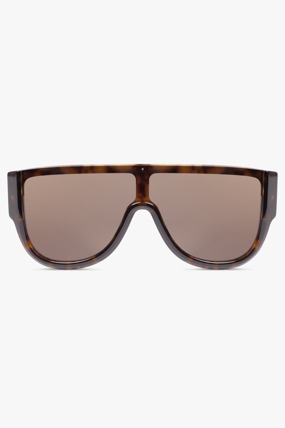 ALAIA Accessories Brown / Brown AA0087S Mask Frame Sunglasses | Brown
