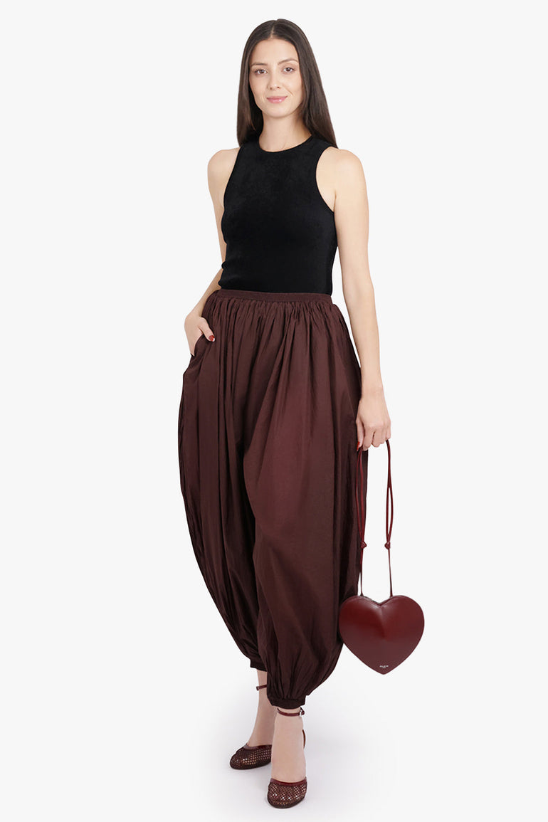 Le Coeur Heart Shaped Bag Garnet Red – Parlour X