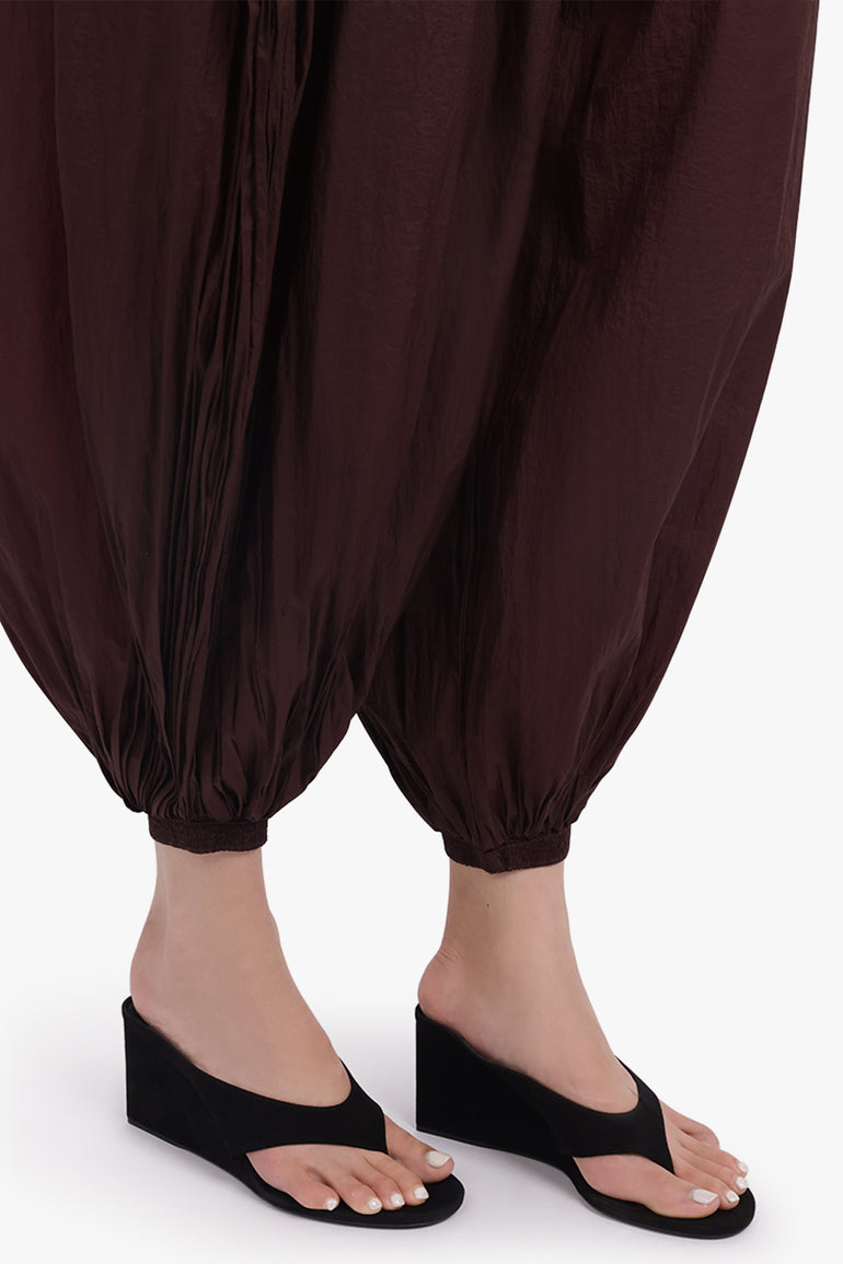 ALAIA SHOES Cube Suede 75mm Thong Mule | Black