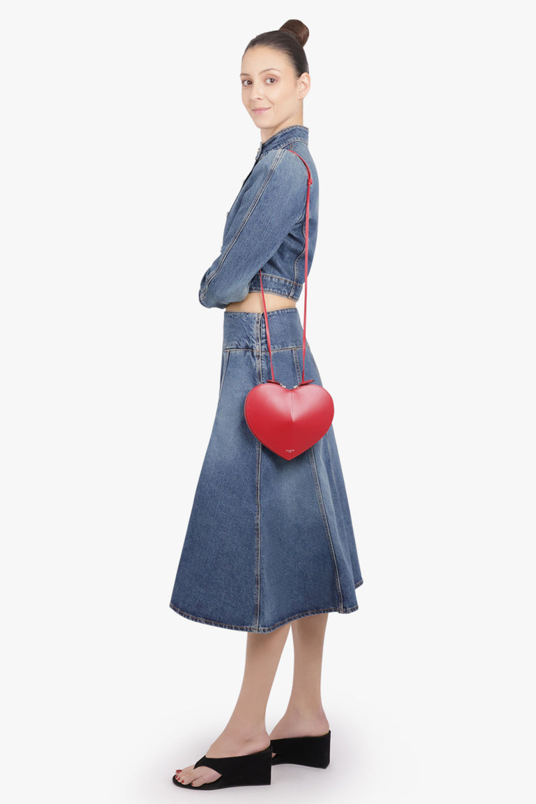Le Coeur Heart Shaped Bag Red – Parlour X - Main Image