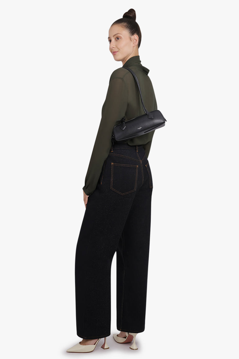 ALAIA BAGS BLACK / Black Le Teckel Small Bag | Black