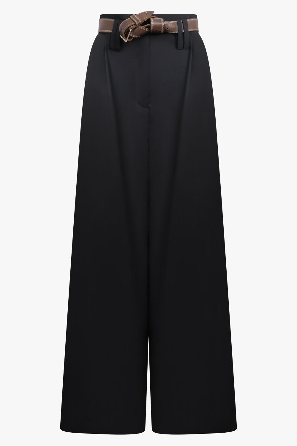 AWAKE MODE RTW High Side Split Pants with Button Closures | Black