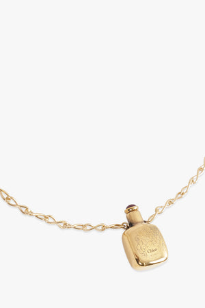 CHLOE JEWELLERY SILVER / Vintage Gold Charm Resin Necklance | Vintage Gold