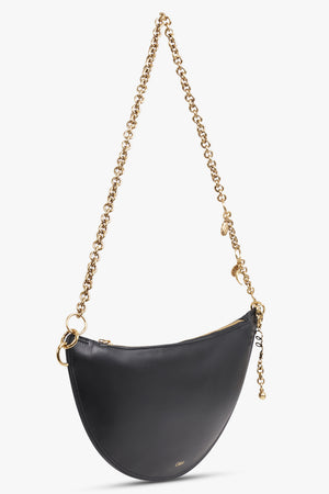 CHLOE BAGS BLACK / Black Icon Chain Shoulder Bag | Black
