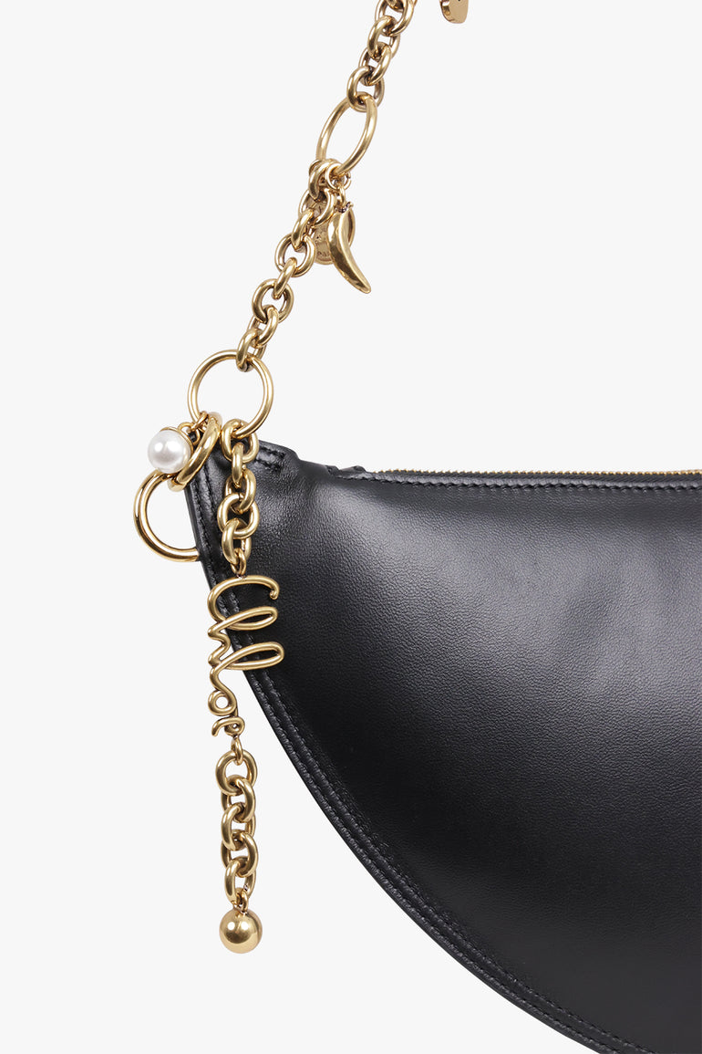 CHLOE BAGS BLACK / Black Icon Chain Shoulder Bag | Black