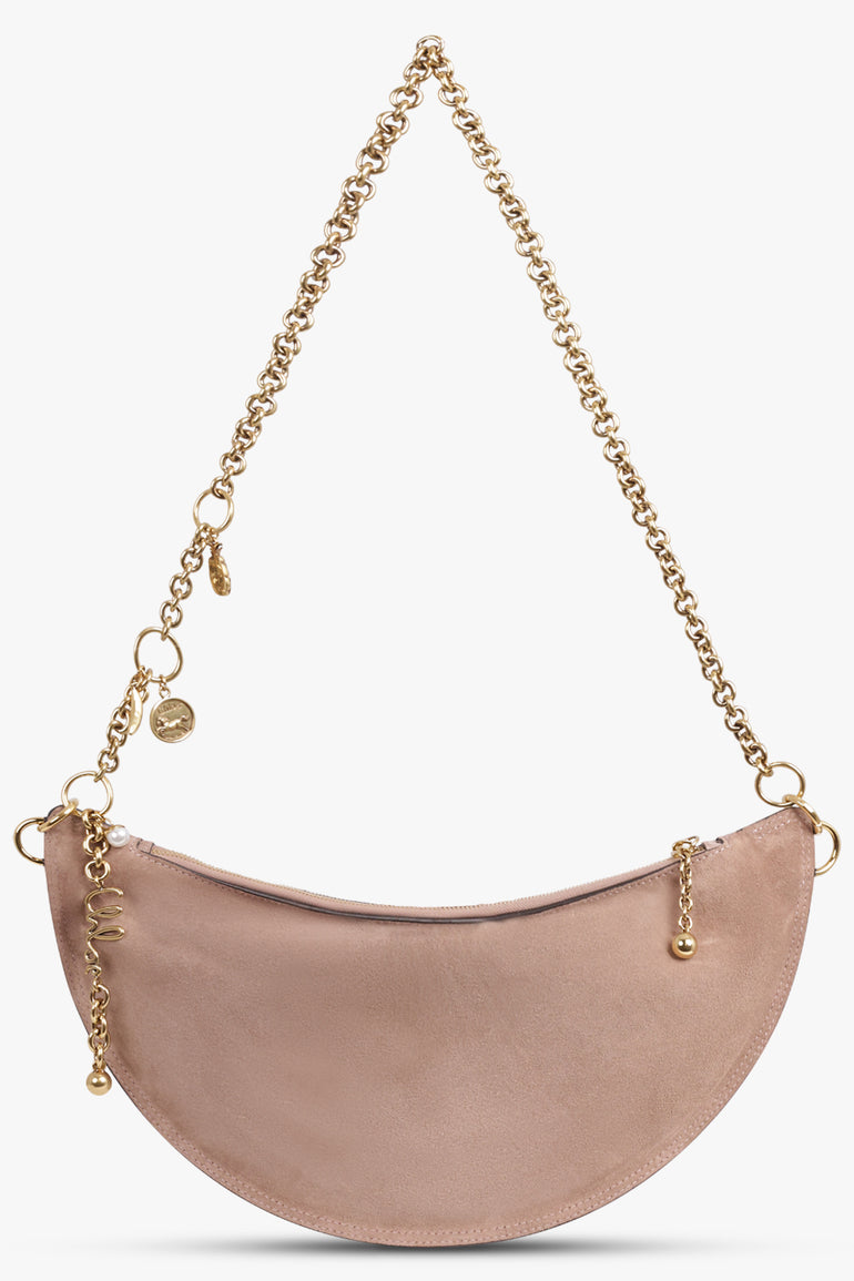 CHLOE BAGS PINK / Woodrose Pink Icon Chain Shoulder Bag | Woodrose Pink