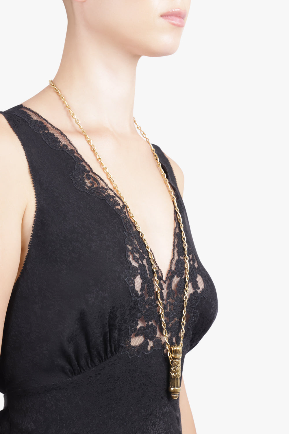 CHLOE JEWELLERY SILVER / Vintage Gold Laiton Necklace | Vintage Gold