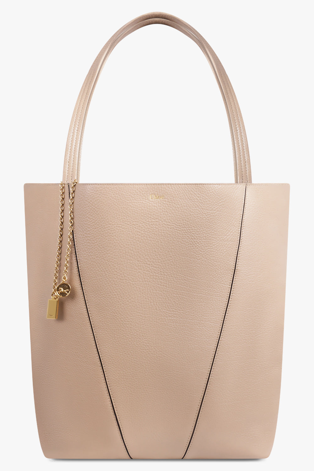 CHLOE BAGS NEUTRALS / Boyish Brown Large Spin Bag | Boyish Brown