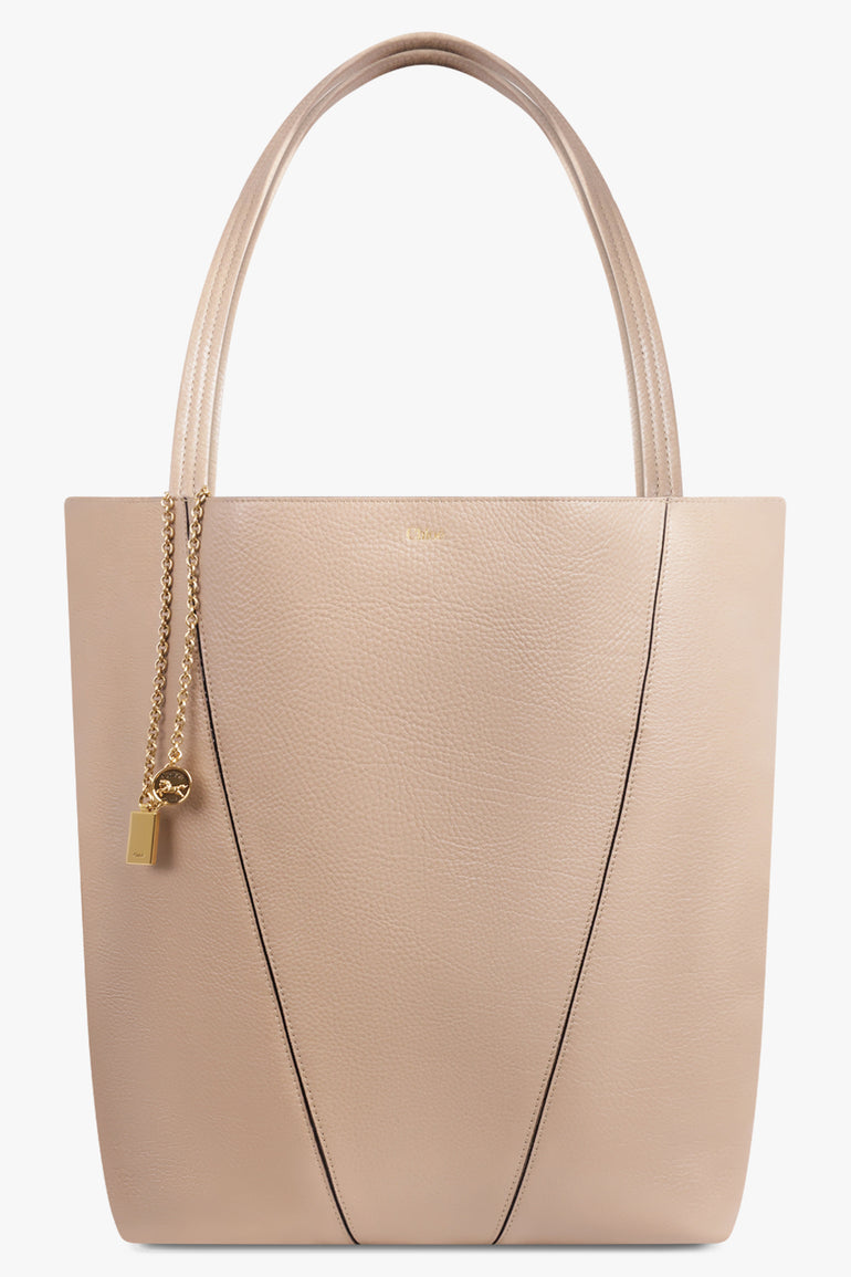 CHLOE BAGS NEUTRALS / Boyish Brown Large Spin Bag | Boyish Brown