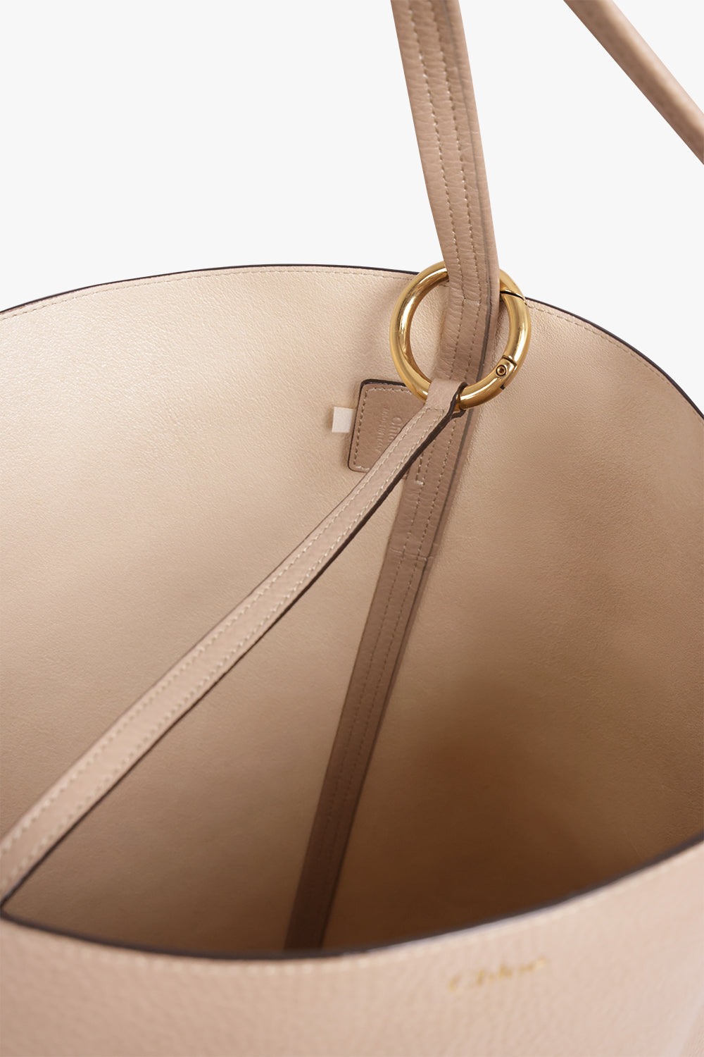 CHLOE BAGS NEUTRALS / Boyish Brown Large Spin Bag | Boyish Brown