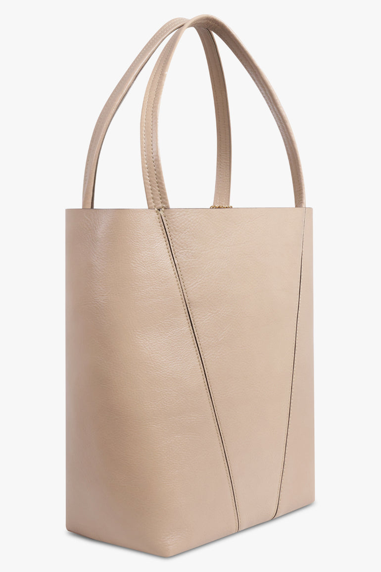 CHLOE BAGS NEUTRALS / Boyish Brown Medium Spin Bag | Boyish Brown