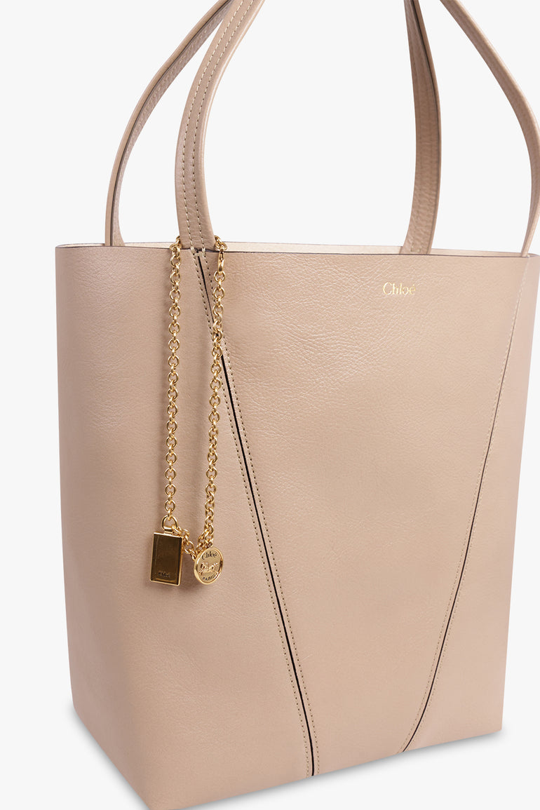 CHLOE BAGS NEUTRALS / Boyish Brown Medium Spin Bag | Boyish Brown