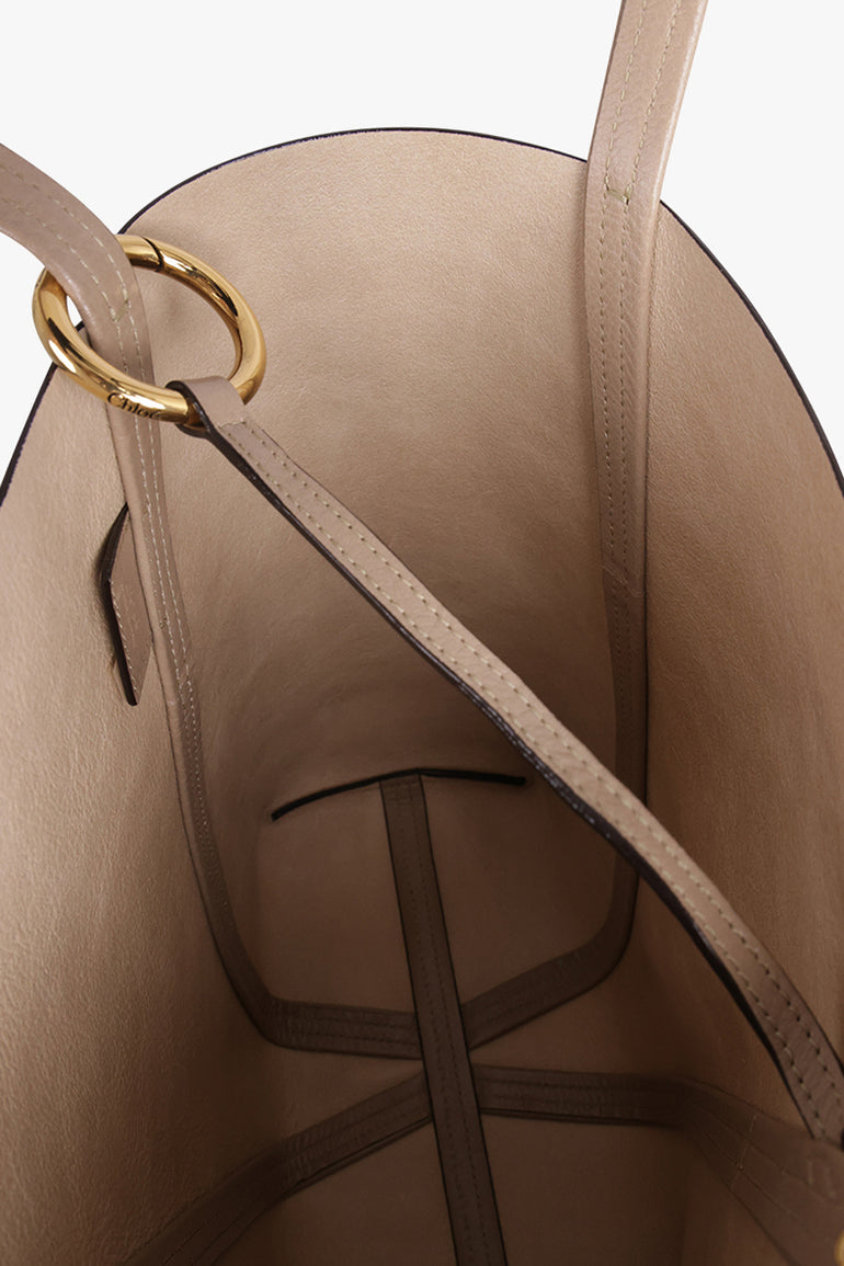 CHLOE BAGS NEUTRALS / Boyish Brown Medium Spin Bag | Boyish Brown