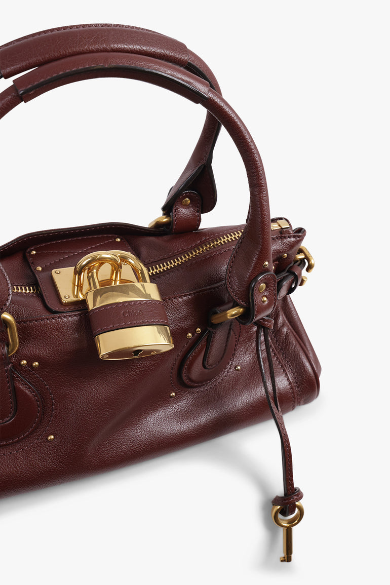 CHLOE BAGS BROWN / Brown Paddington Leather Bag | Crafty Brown