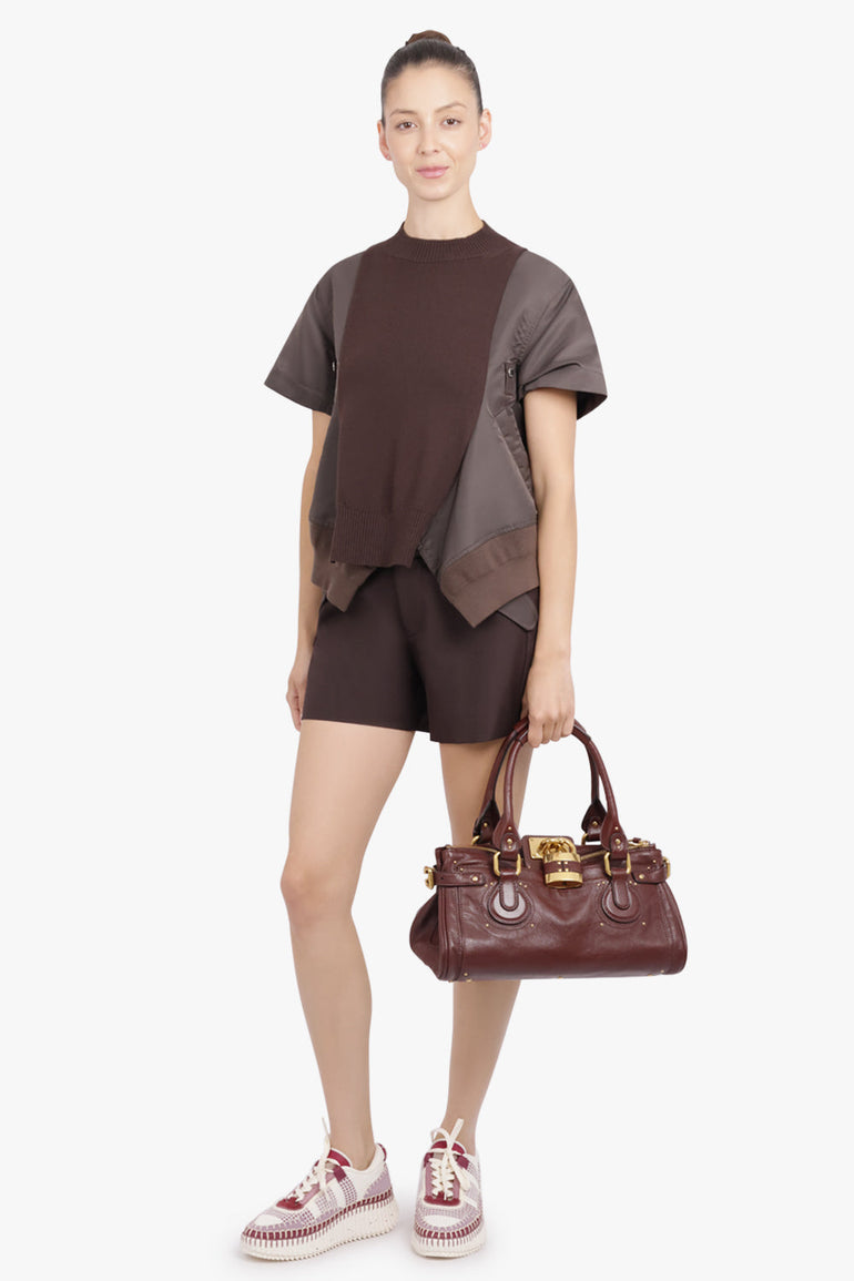 CHLOE BAGS BROWN / Brown Paddington Leather Bag | Crafty Brown