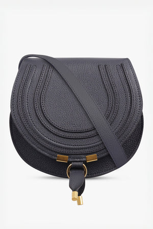 CHLOE BAGS NAVY / Black navy Small Marcie Bag | Black Navy