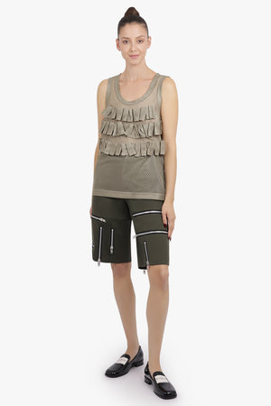 COMME DES GARCONS HOMME PLUS RTW Mesh Singlet Top | Khaki
