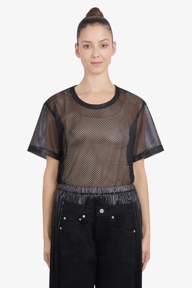 COMME DES GARCONS HOMME PLUS RTW S/S Mesh T-Shirt | Black