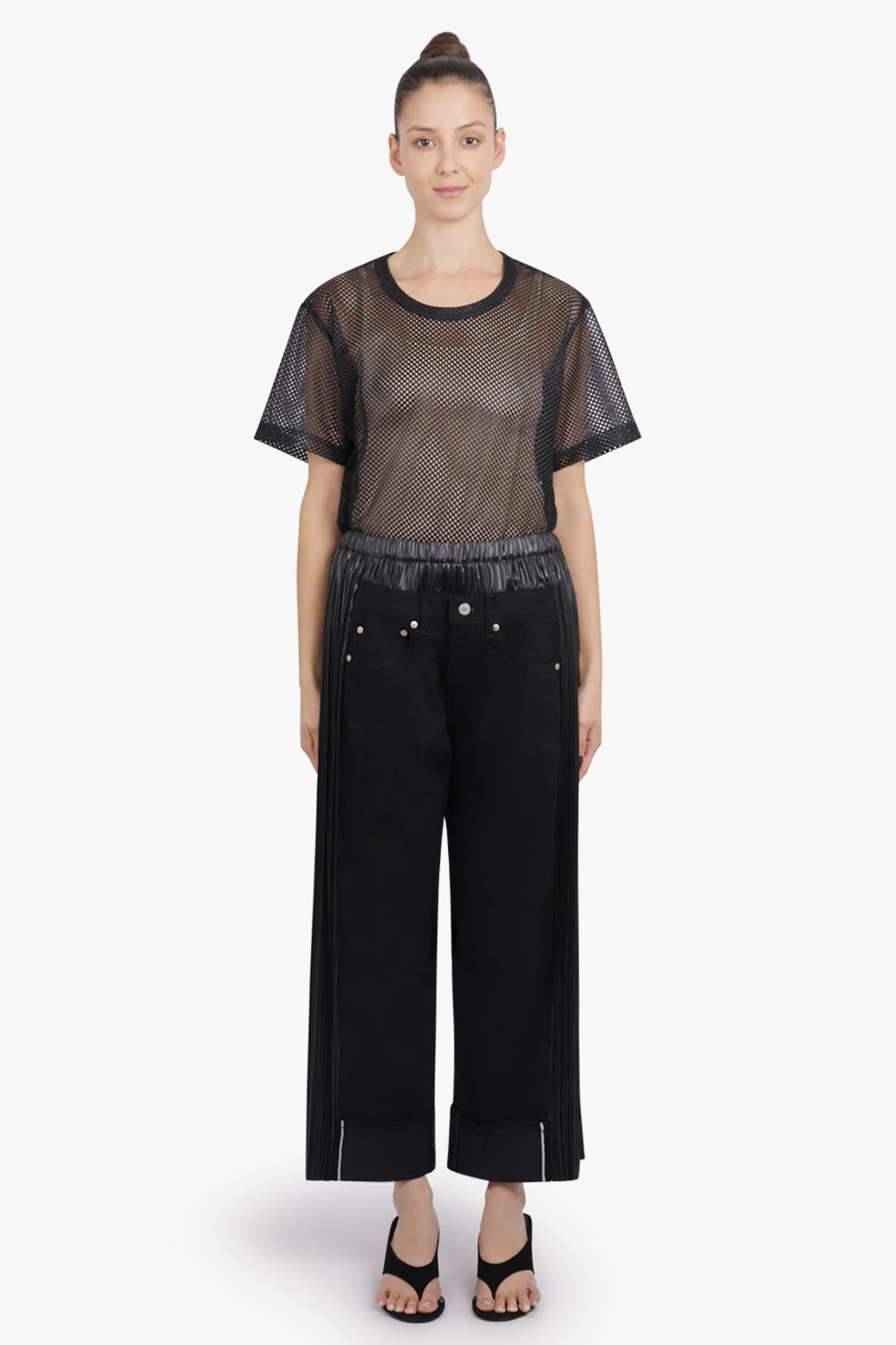 COMME DES GARCONS HOMME PLUS RTW S/S Mesh T-Shirt | Black