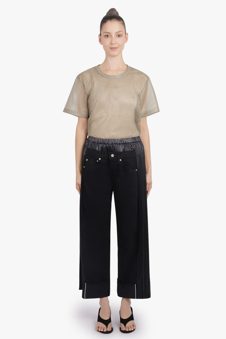 COMME DES GARCONS HOMME PLUS RTW S/S Mesh T-Shirt | Khaki