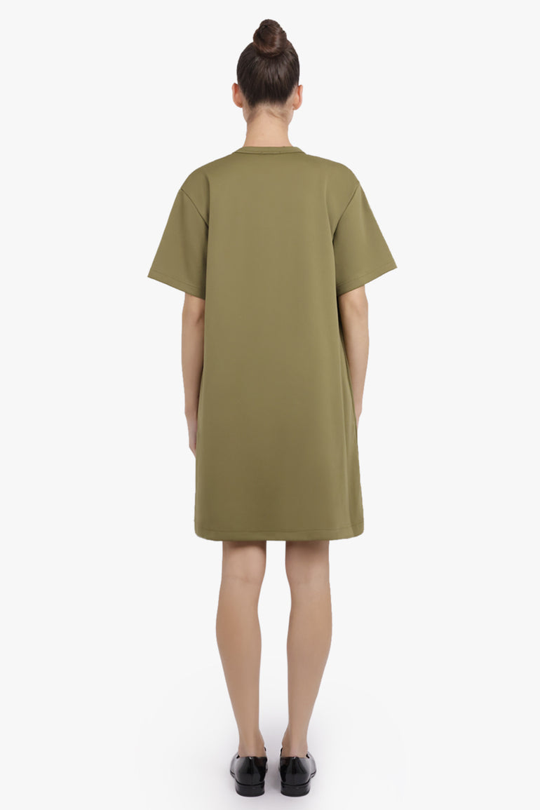 COMME DES GARCONS HOMME PLUS RTW S/S Pocket Detail Mini T-Shirt Dress | Khaki