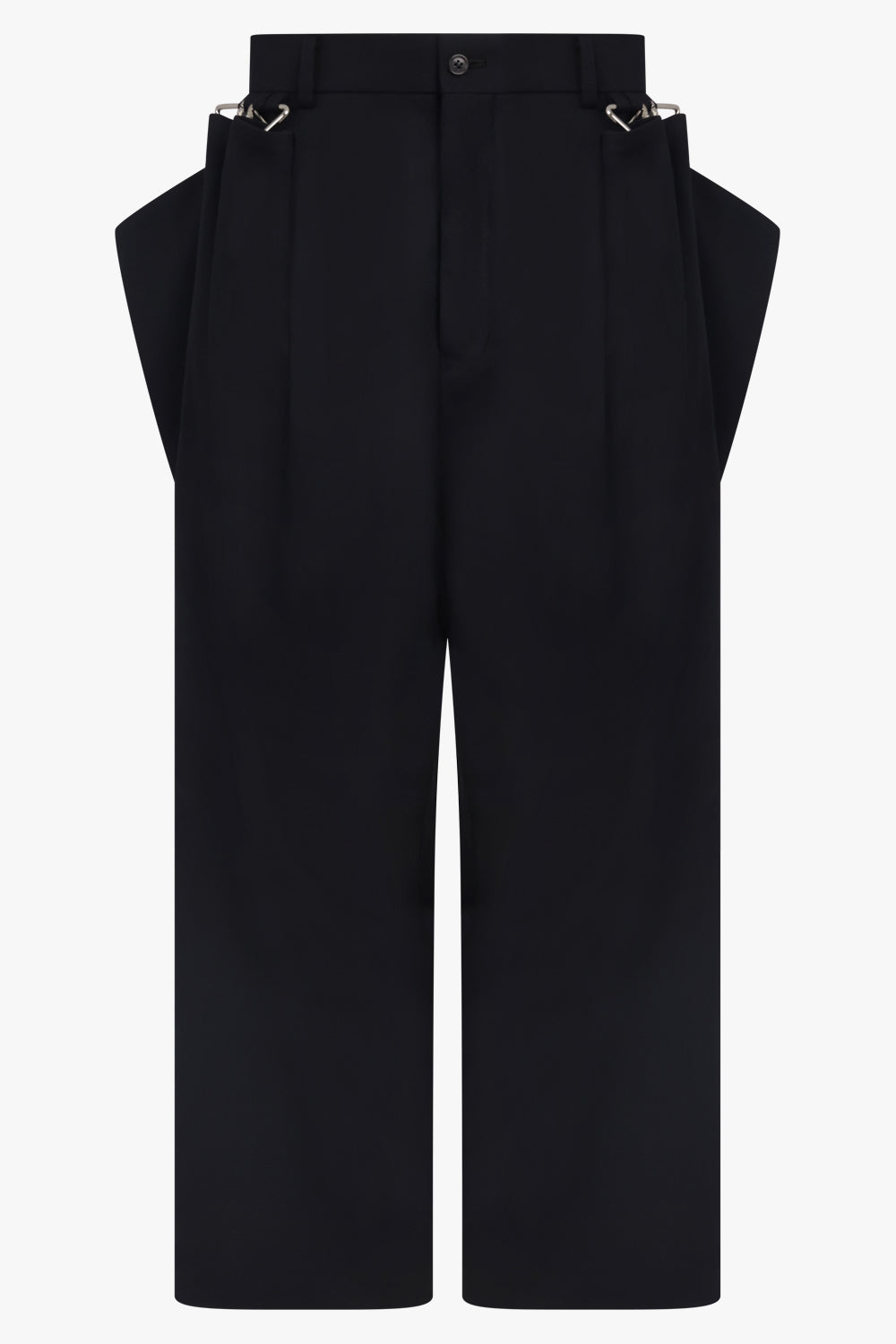 NOIR KEI NINOMIYA RTW Tapered Pant With Eyelet Detail | Black