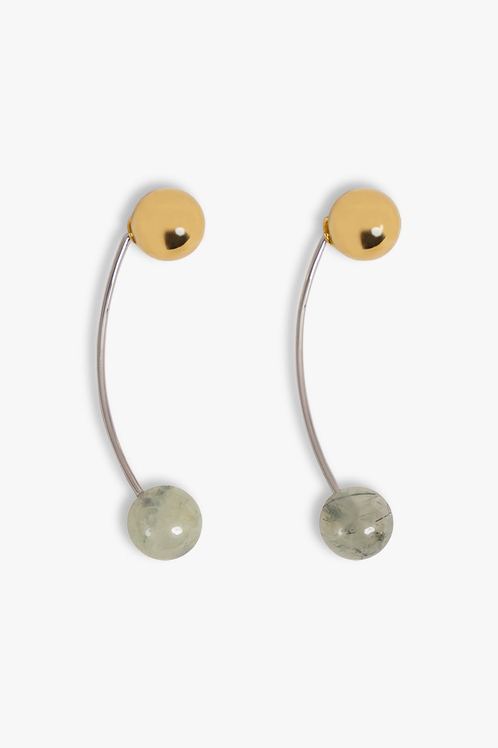 DRIES VAN NOTEN JEWELLERY MULTI / Pastel Chain Stone Drop Earrings | Pastel