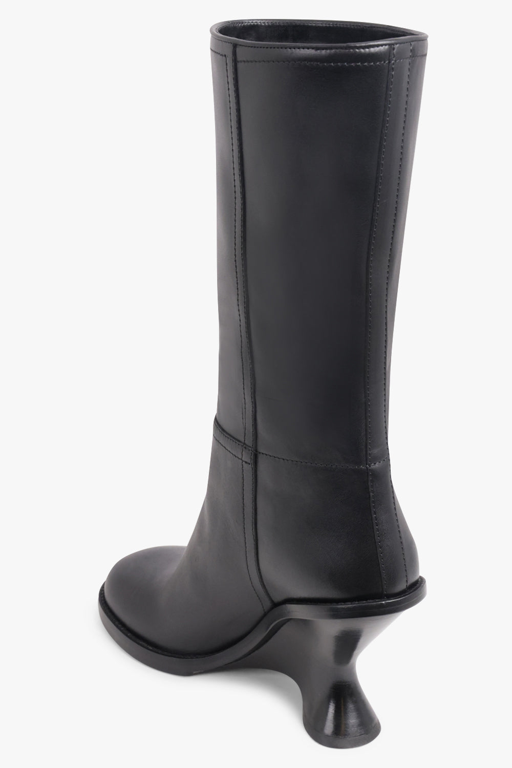 DRIES VAN NOTEN SHOES Wedge 90mm Heel Boot | Black