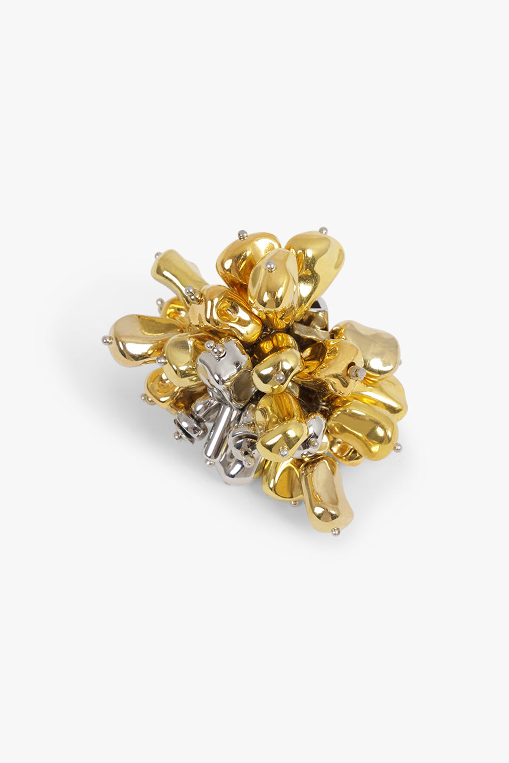 DRIES VAN NOTEN JEWELLERY Embroidered Statement Ring | Gold/Silver