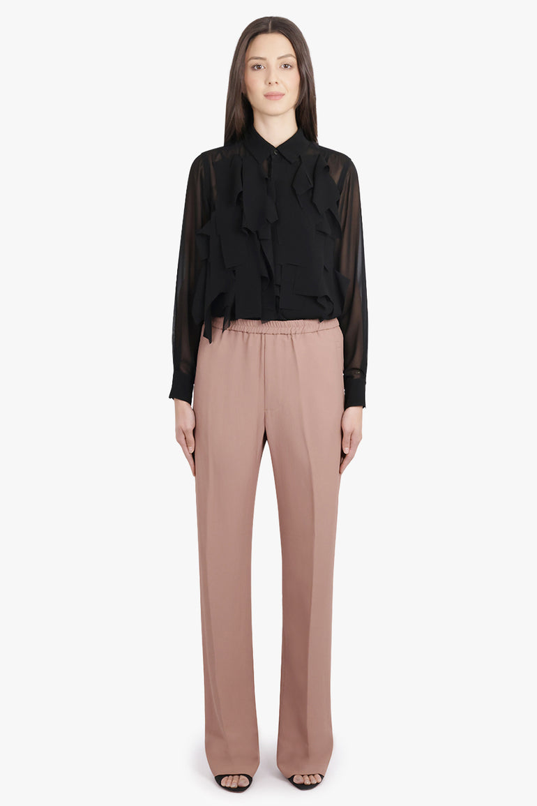 DRIES VAN NOTEN RTW Pennam Relaxed Pant | Peach