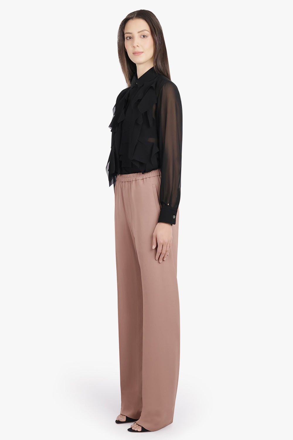 DRIES VAN NOTEN RTW Pennam Relaxed Pant | Peach