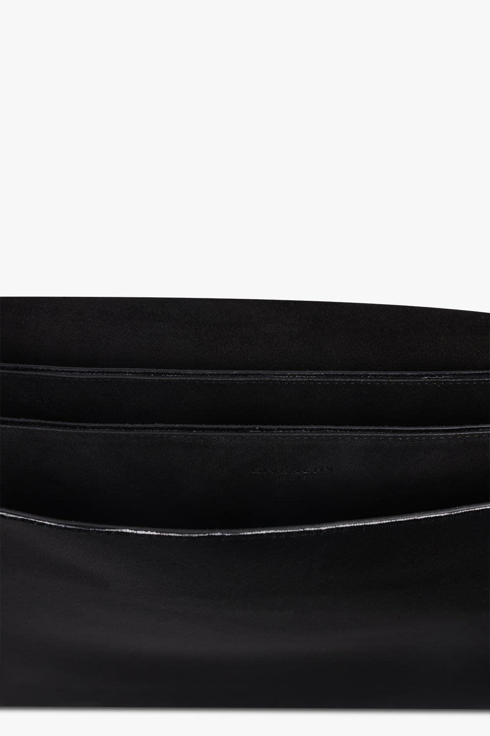 GIVENCHY BAGS BLACK / Black 1952 Logo Embroidery Pouch | Black