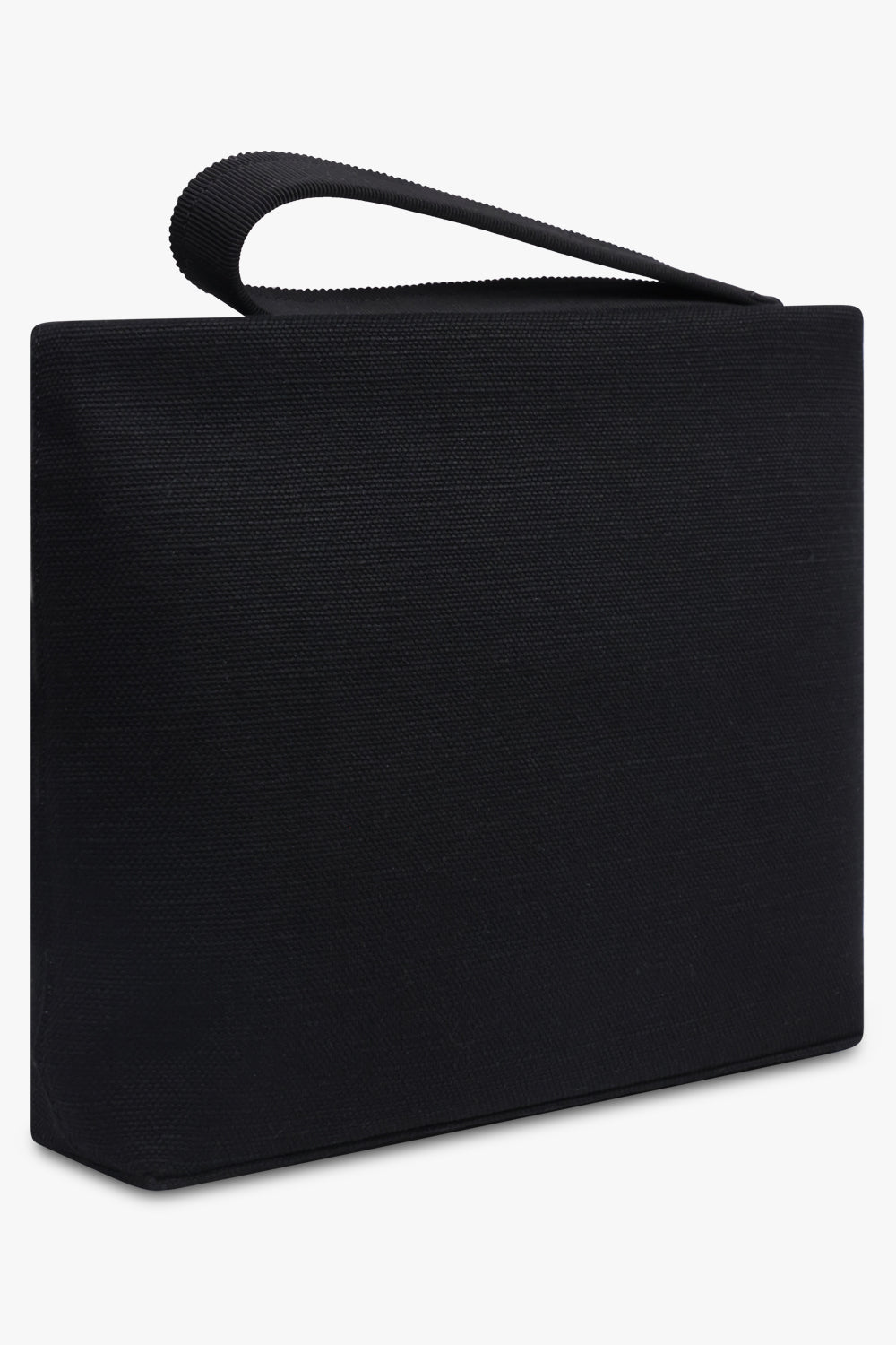 GIVENCHY BAGS BLACK / Black 1952 Tape Logo Canvas Pouch | Black