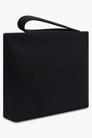 GIVENCHY BAGS BLACK / Black 1952 Tape Logo Canvas Pouch | Black