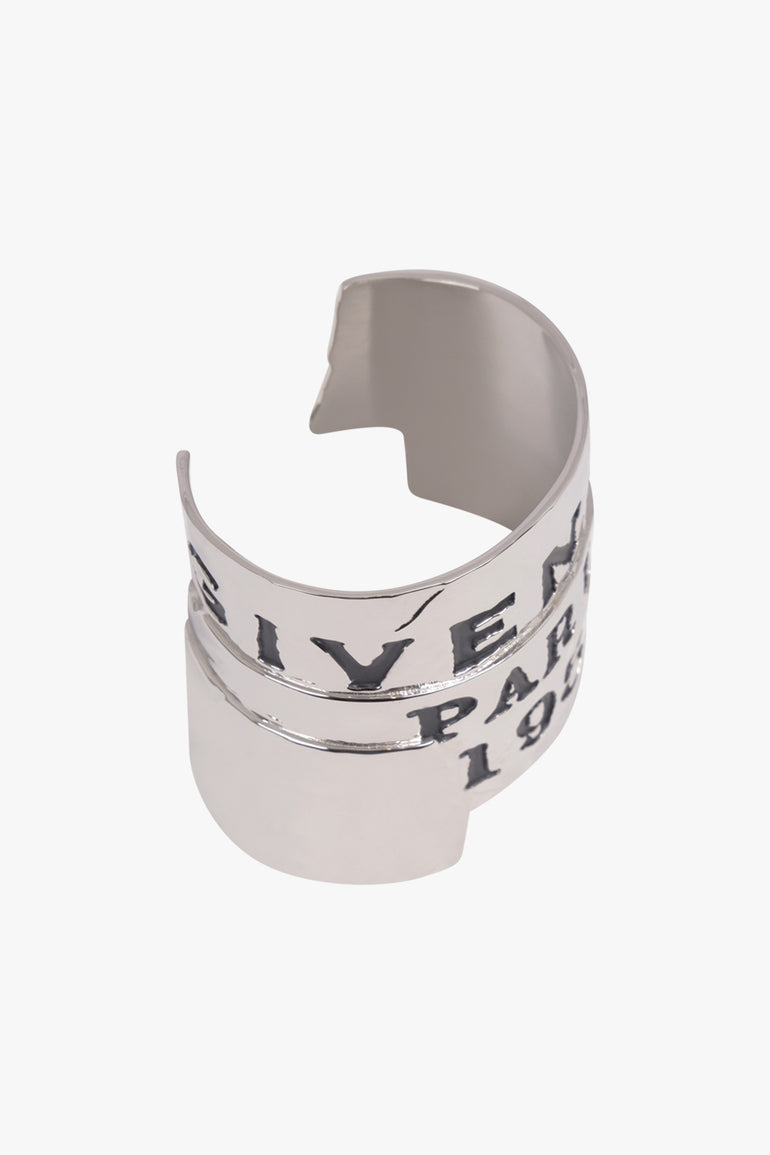 GIVENCHY JEWELLERY Givenchy Tape Cuff Bracelet | Antic Silvery